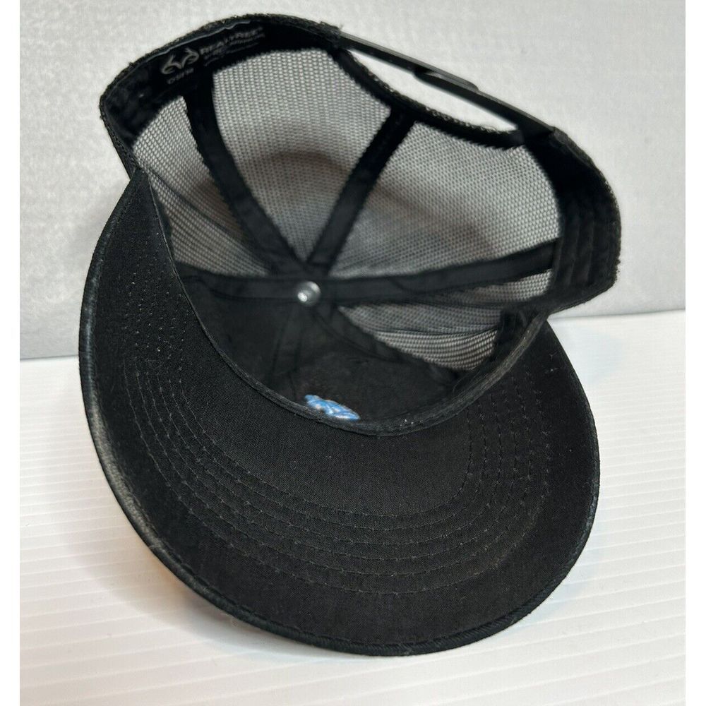 Realtree Fishing Blue/Black Outdoor Cap Ballcap‎ Hat - Picture 5 of 6